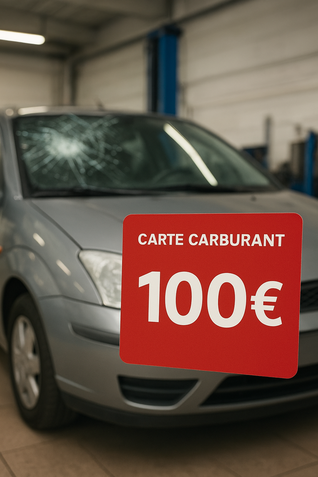 Remplacement de pare-brise à Aix-les-Milles – Offrez-vous 100€ de carburant !