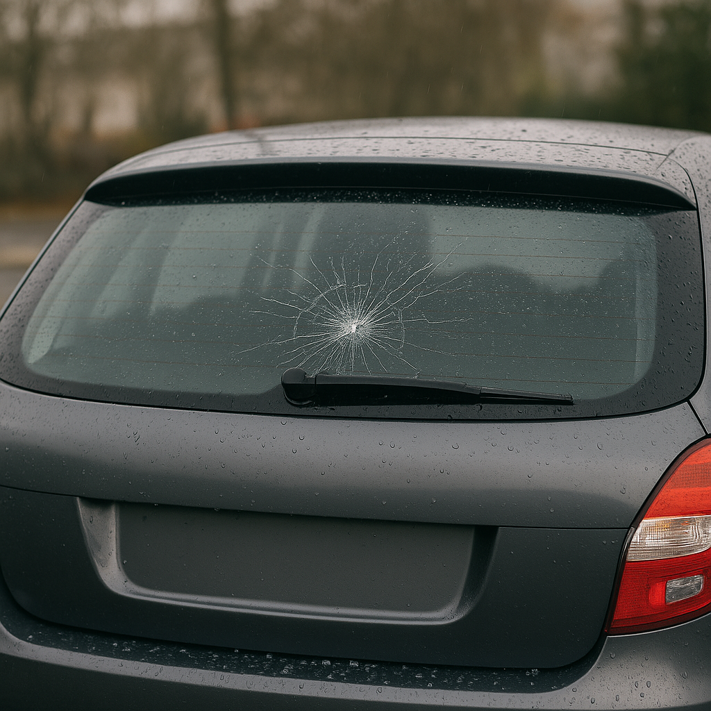 Remplacement de lunette arrière à Aix-en-Provence