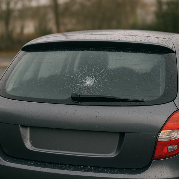 Remplacement de lunette arrière à Aix-en-Provence