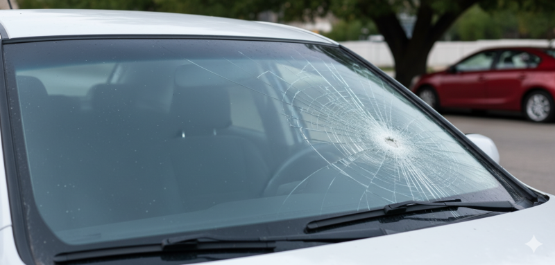 Impact pare-brise Aix-en-Provence : quand réparer un impact sur votre pare-brise ?